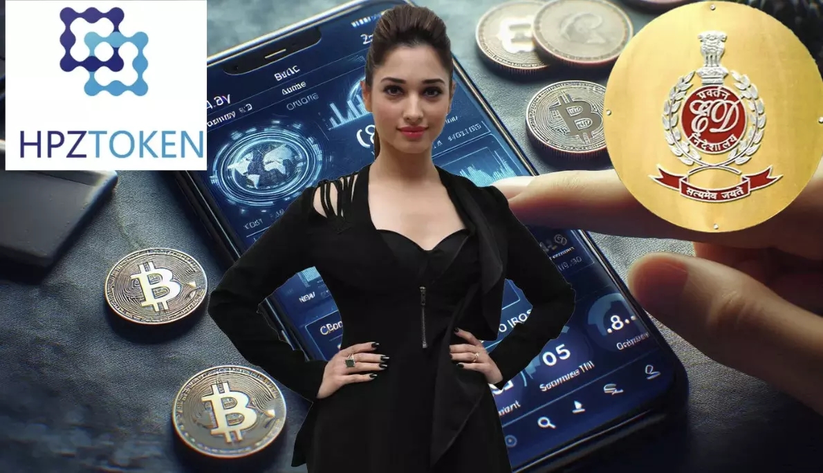 Tamannaah Bhatia quizzed by ED in Guwahati over cryptocurrency scam Tamannaah Bhatia quizzed by ED in Guwahati over cryptocurrency scam