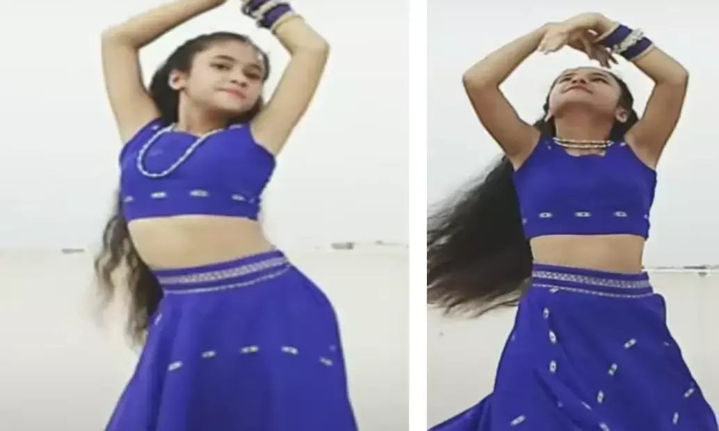 Little girls stunning dance performance wins the internet!