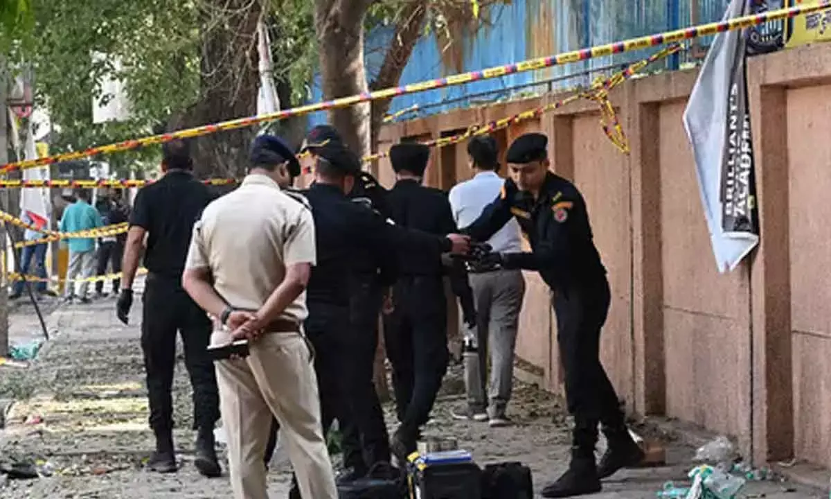 Suspicious White Powder Found At Delhi Blast Site