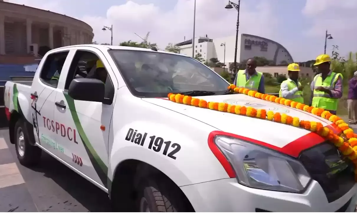 Bhatti Launches Special Emergency Power Restoration Vehicles in Greater Hyderabad