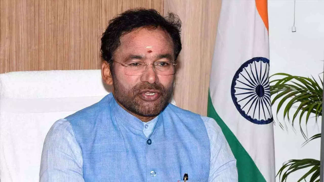 Kishan Reddy Inspects Newly Developed Cherlapalli Rly Station Kishan Reddy Inspects Newly Developed Cherlapalli Rly Station