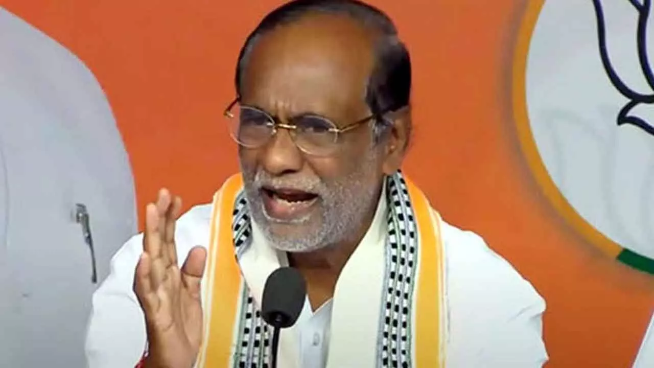 T’gana BJP Accuses Cong Of ‘Conspiracy To End Quota’ T’gana BJP Accuses Cong Of ‘Conspiracy To End Quota’