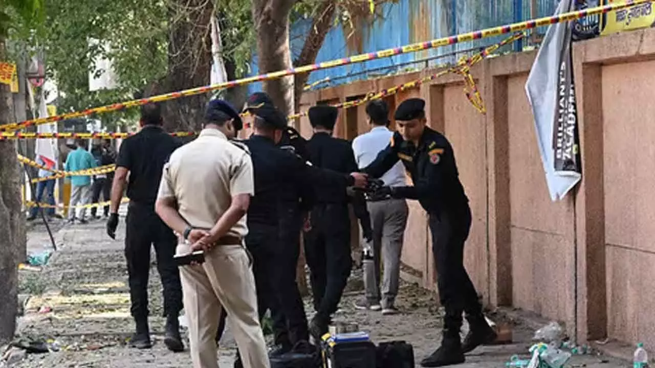 Suspicious White Powder Found At Delhi Blast Site