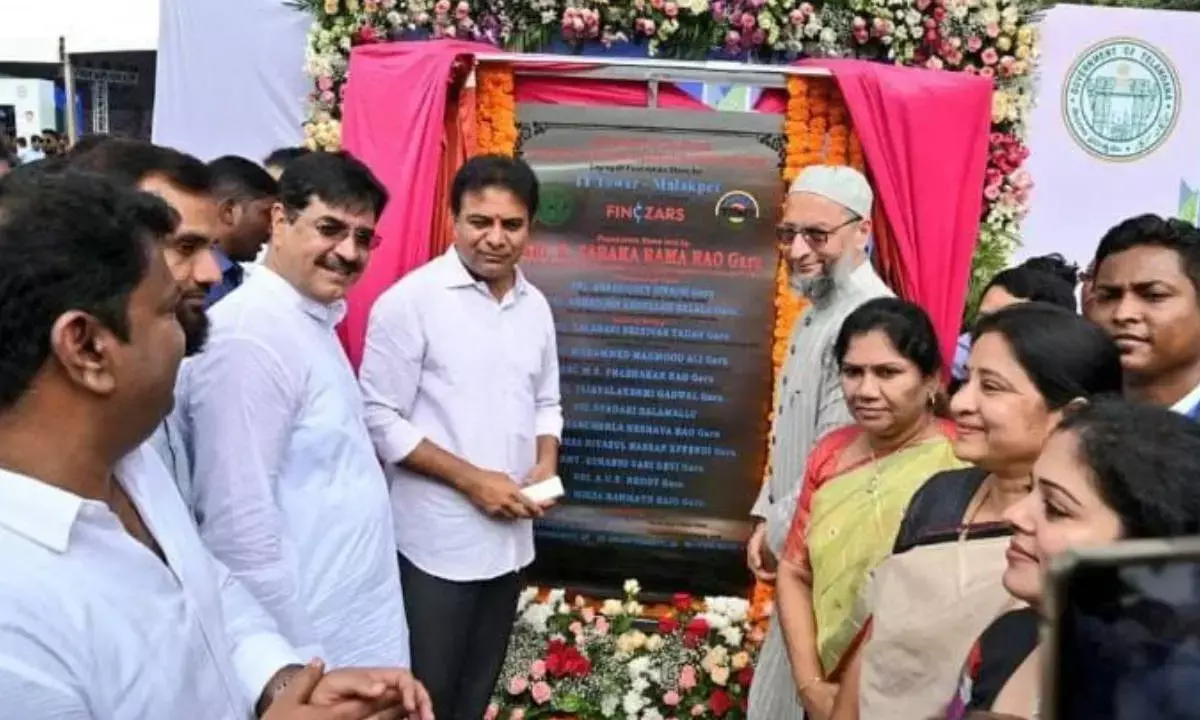 KTR questions delay in IT Tower completion