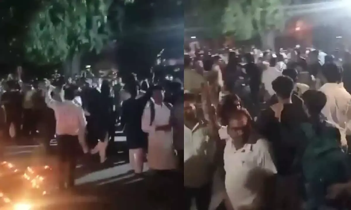 Student Groups Clash In Jamia During Diwali Celebrations