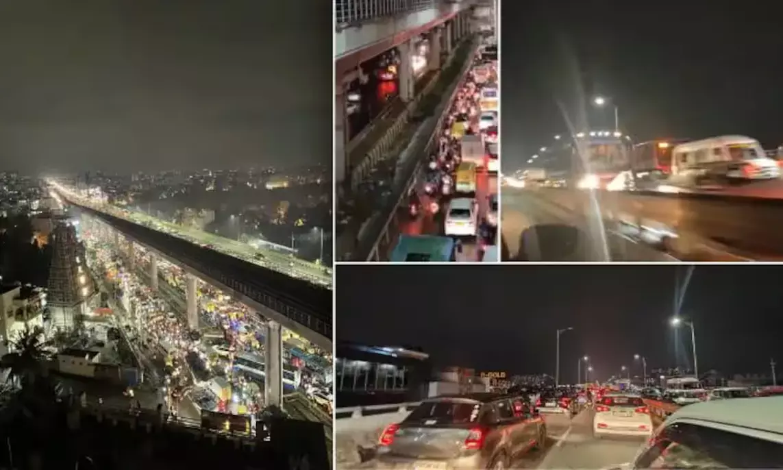 Bengalurus IT Hub Transforms into Traffic Nightmare