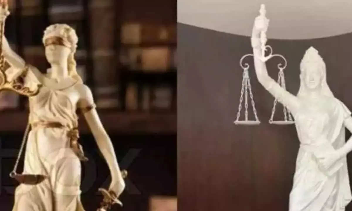 SCBA Objects To Lady Justice Statue