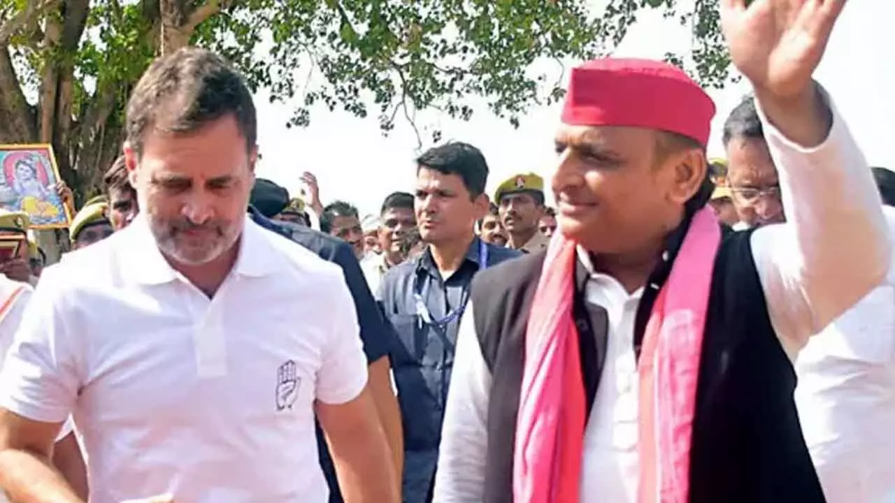 Cong Steps Aside In UP Bypolls, Supports INDIA Bloc Candidates Cong Steps Aside In UP Bypolls, Supports INDIA Bloc Candidates