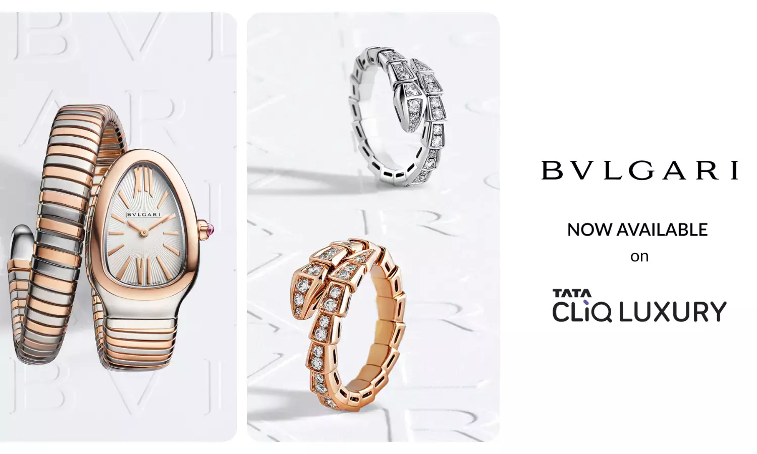 Bvlgari launches its digital boutique in India in partnership with Tata CLiQ Luxury