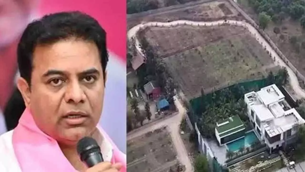 Police Raid BRS Leader’s Kin’s Farmhouse Police Raid BRS Leader’s Kin’s Farmhouse