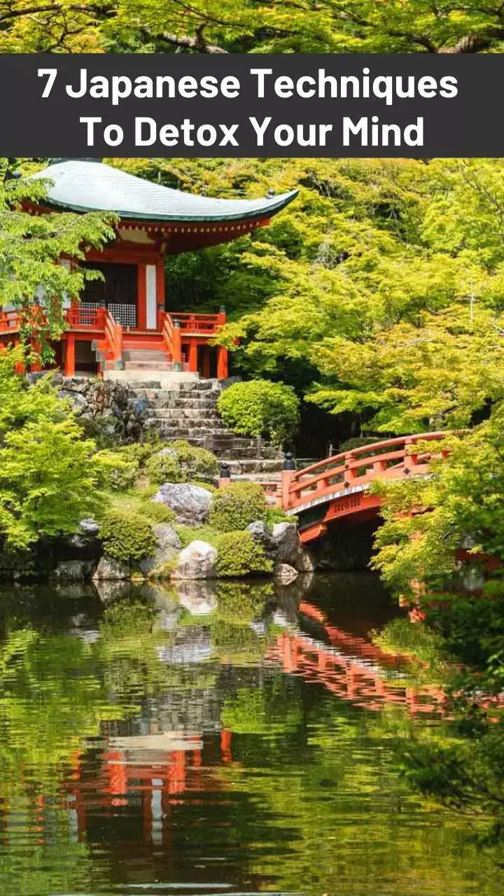 7 Japanese Techniques To Detox Your Mind