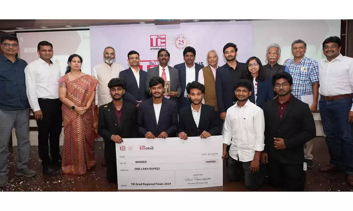 3 Student Entrepreneurs’ Team Wins TiE Grad Plus Regional