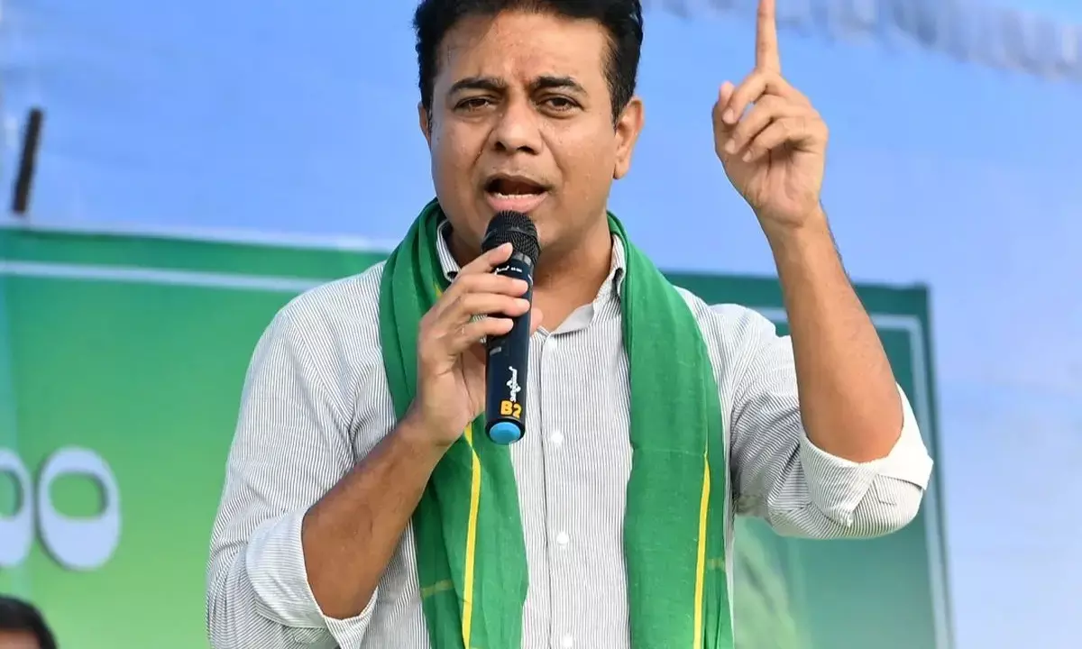 None Can Erase KCR’s Name, KTR Reacts to Revanths comment