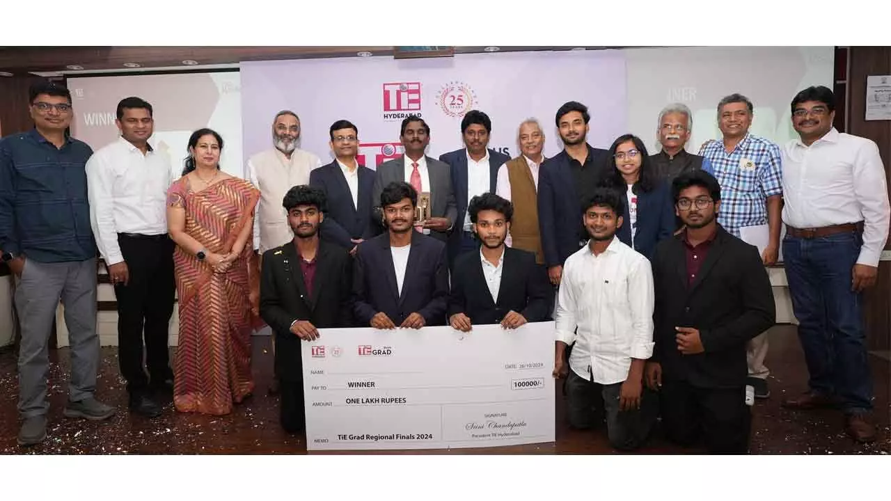 3 Student Entrepreneurs’ Team Wins TiE Grad Plus Regional 3 Student Entrepreneurs’ Team Wins TiE Grad Plus Regional