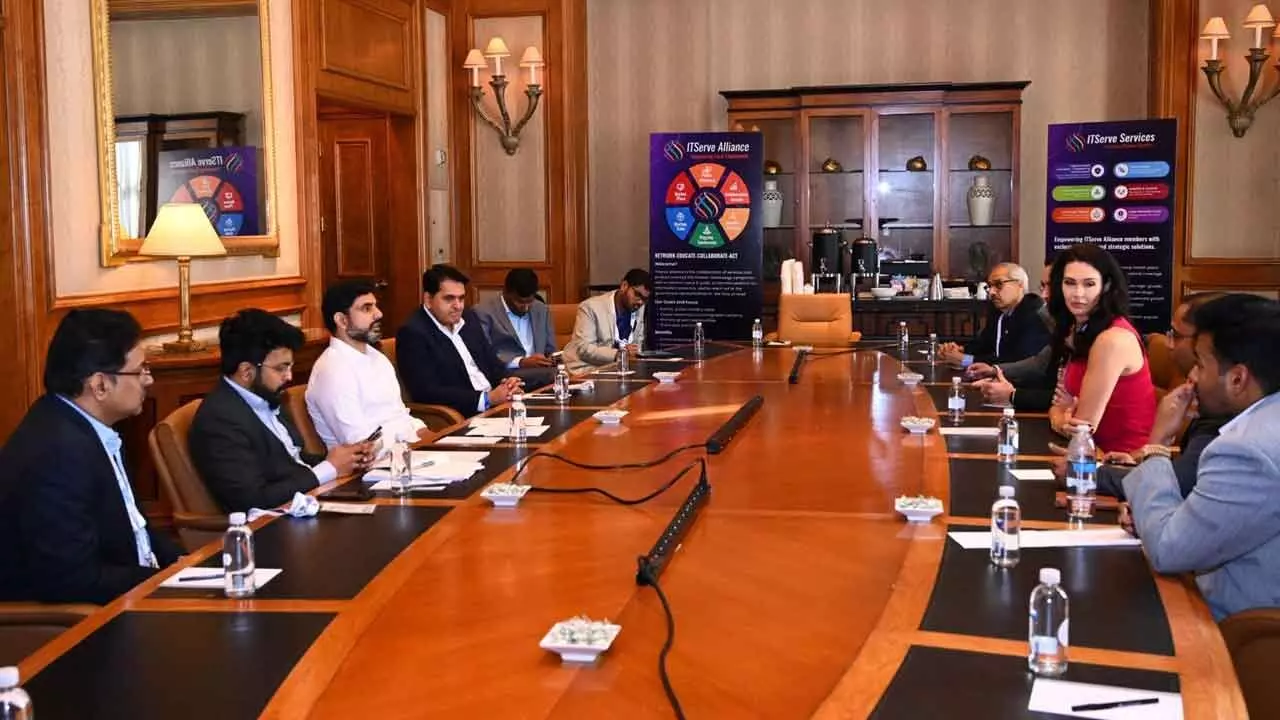 TCS Deal Marks Speed Of Doing Biz In AP: Lokesh TCS Deal Marks Speed Of Doing Biz In AP: Lokesh