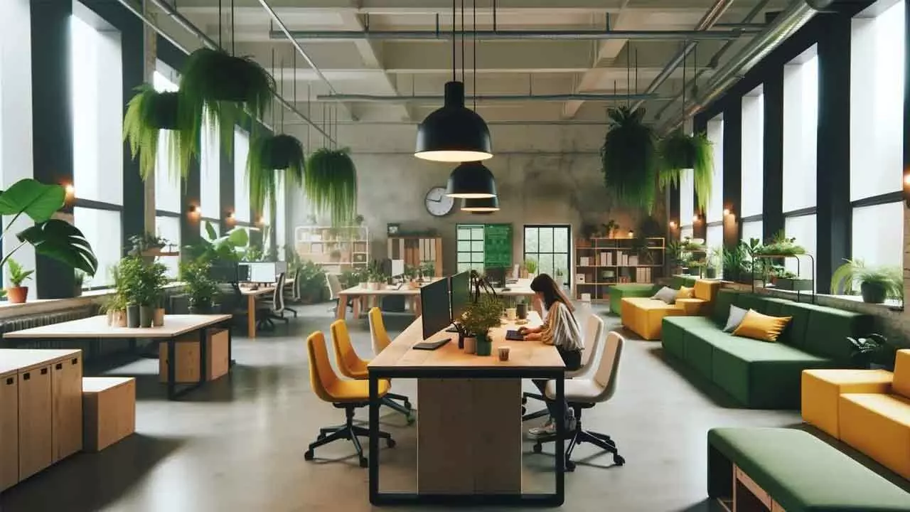 Modern Offices Switch To Sustainable Spaces With Focus On Employee Well-Being Modern Offices Switch To Sustainable Spaces With Focus On Employee Well-Being