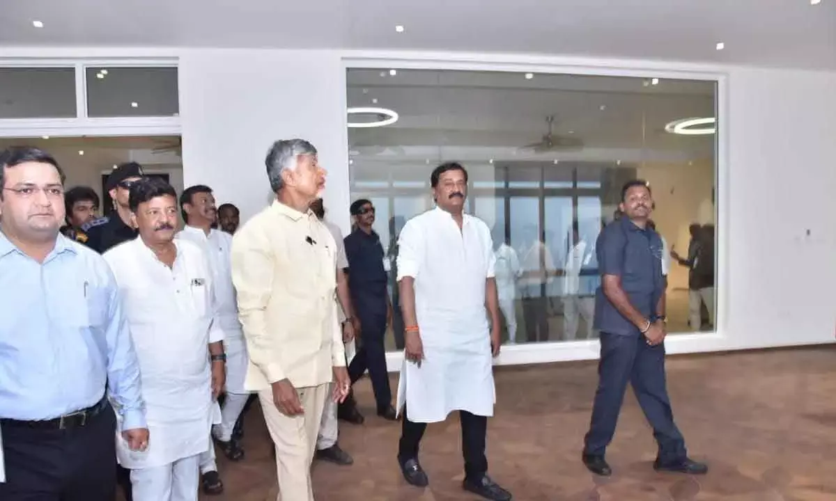 Jagan Spent Rs 431 Cr Of Taxpayers’ Money To Live Lavishly At Rushikonda Palace: Naidu