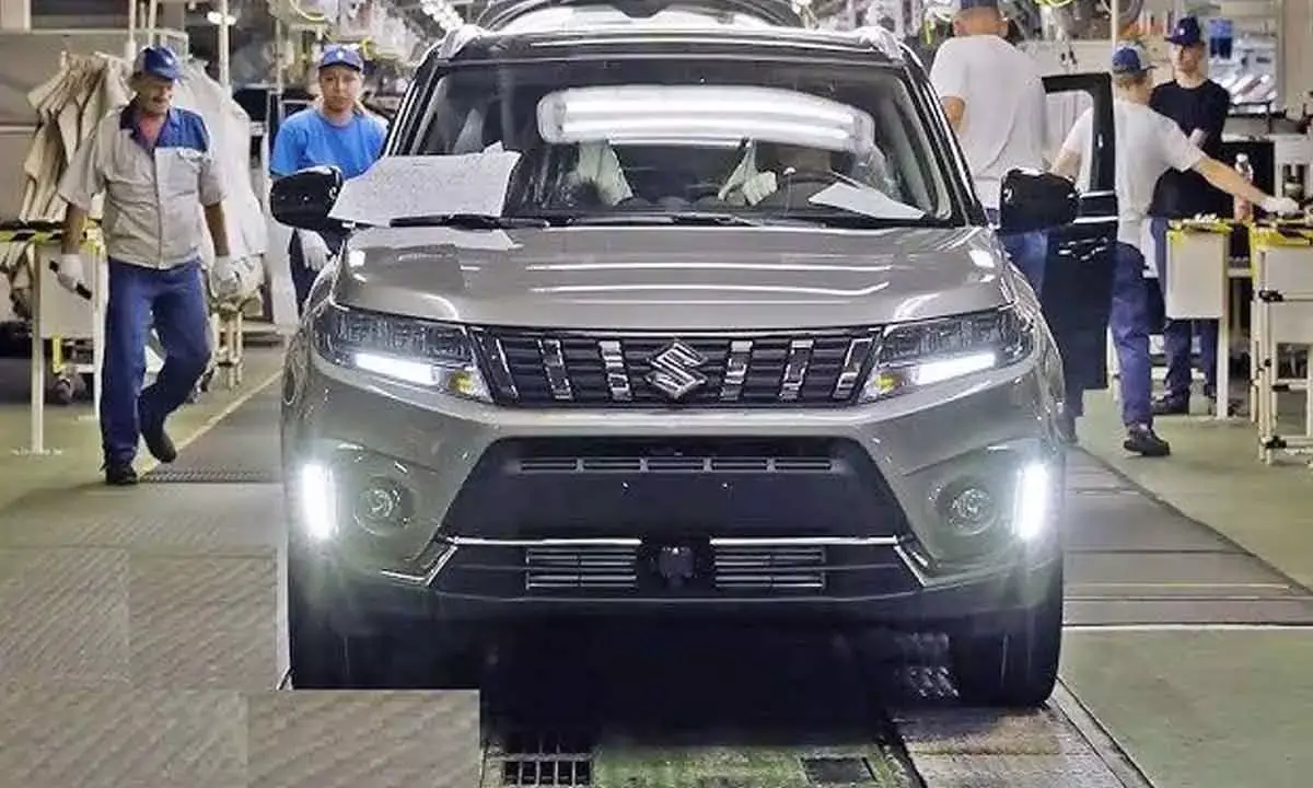 Maruti Passenger Car Production Down 16% In Oct