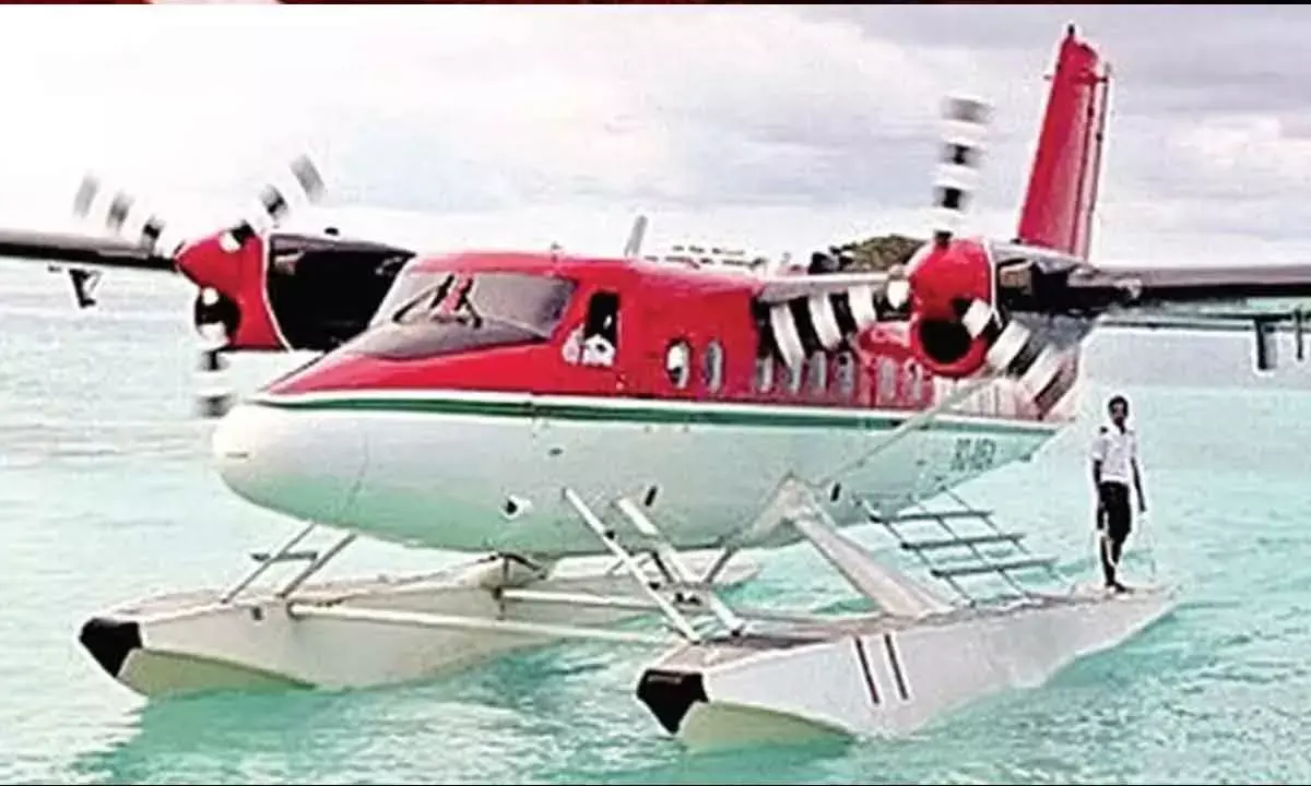Andhra To Launch Seaplane Services From Prakasam Barrage To Srisailam