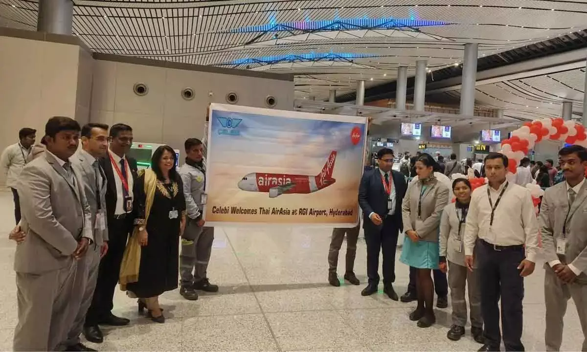 Çelebi India Is Thai AirAsia’s Ground Handling Partner At Hyd Airport