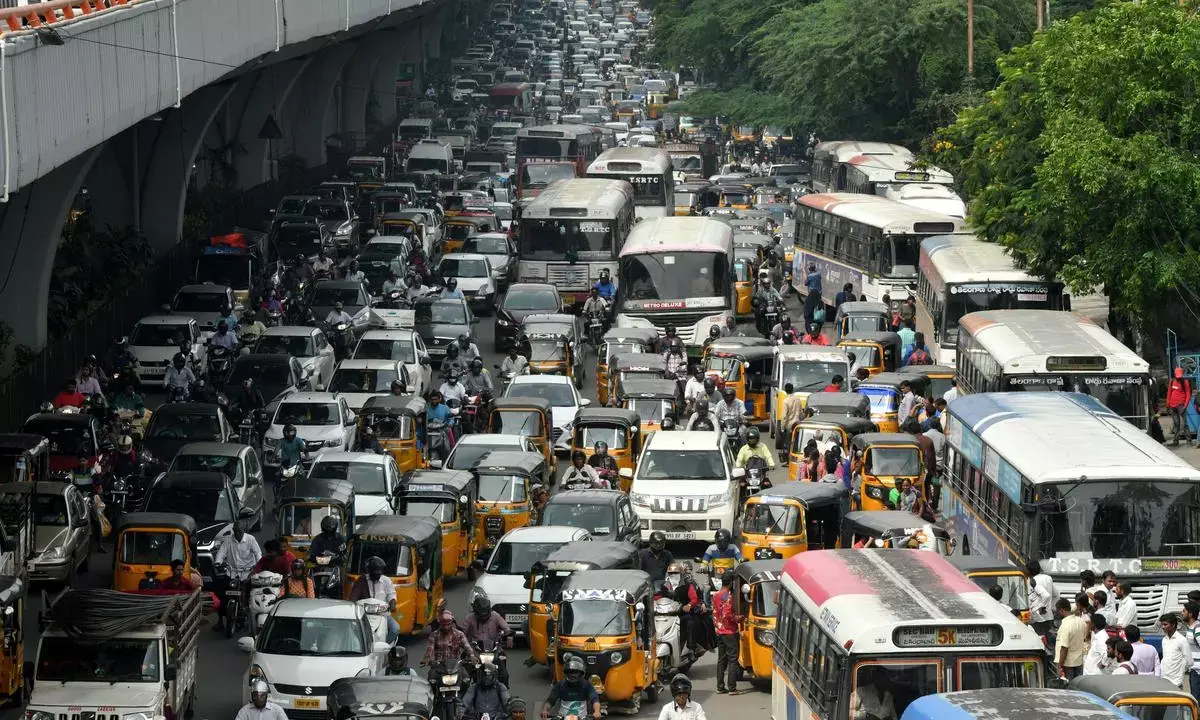 Over 2.66 Lakh Motorists in Hyderabad Caught Jumping Signals in 10 Months