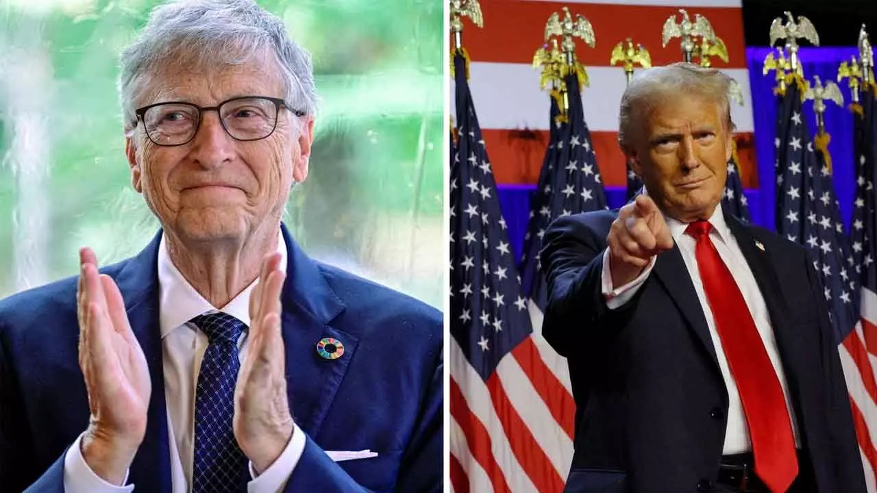 Bill Gates Congratulates Donald Trump Bill Gates Congratulates Donald Trump