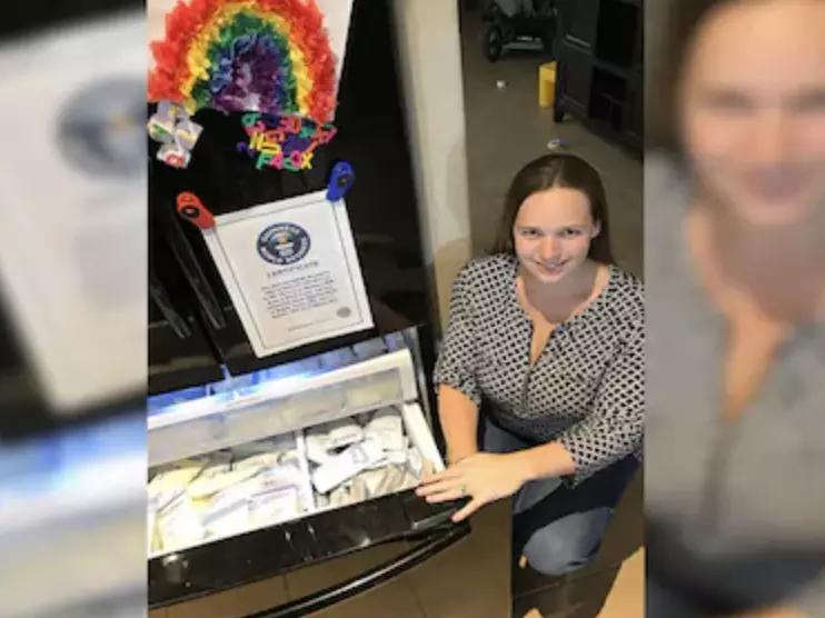 US woman sets Guinness World Record by donating over 2,600 litres of breast milk US woman sets Guinness World Record by donating over 2,600 litres of breast milk
