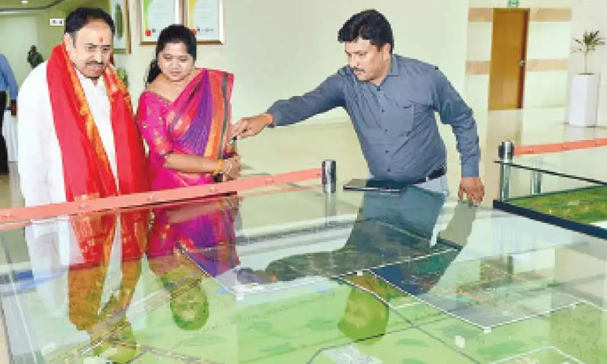 TTD Trust Board Member Visits Sri City