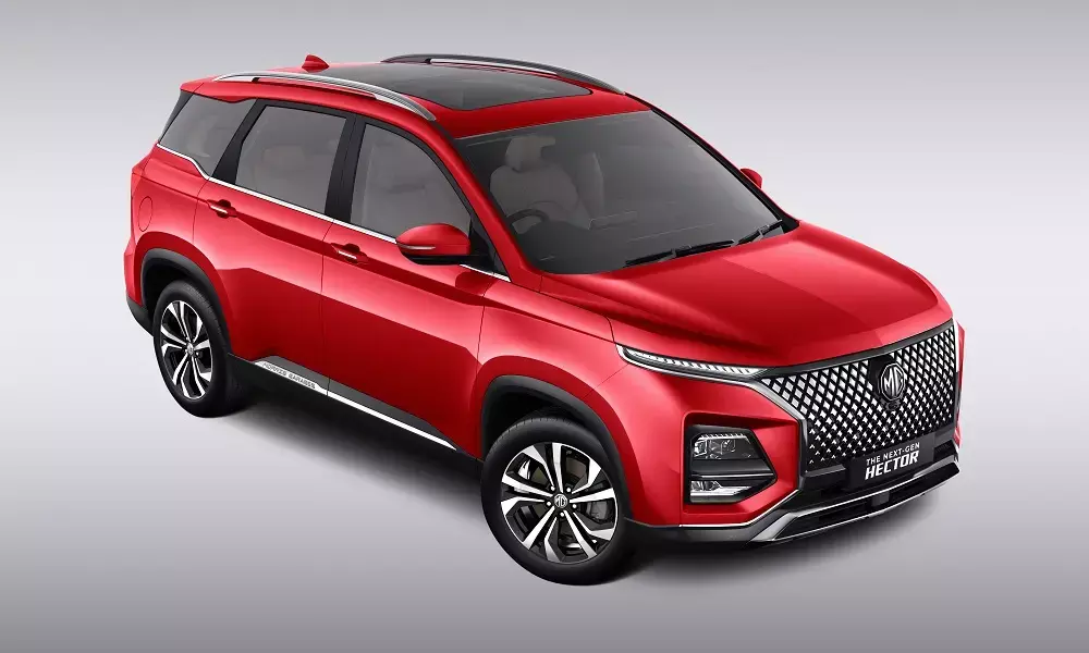 JSW MG Motor India Expands Hector Lineup with Two New 7-Seater Variants