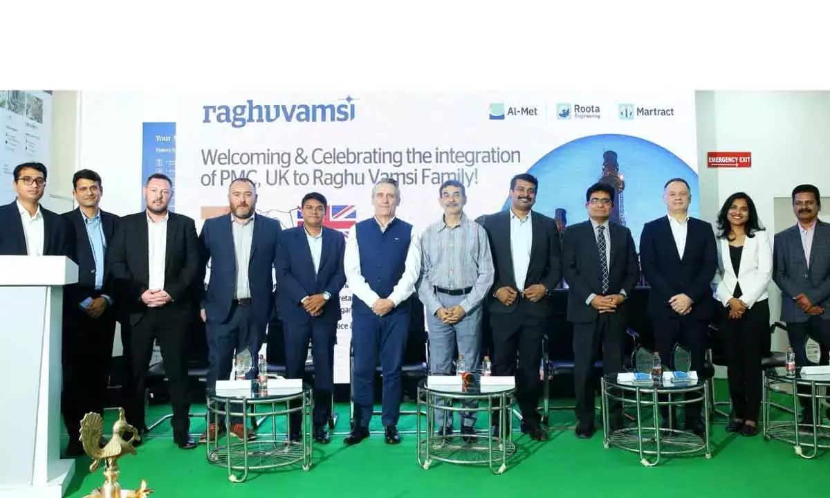 Hyd Manufacturer Raghu Vamsi Group Acquires UK’s PMC Group