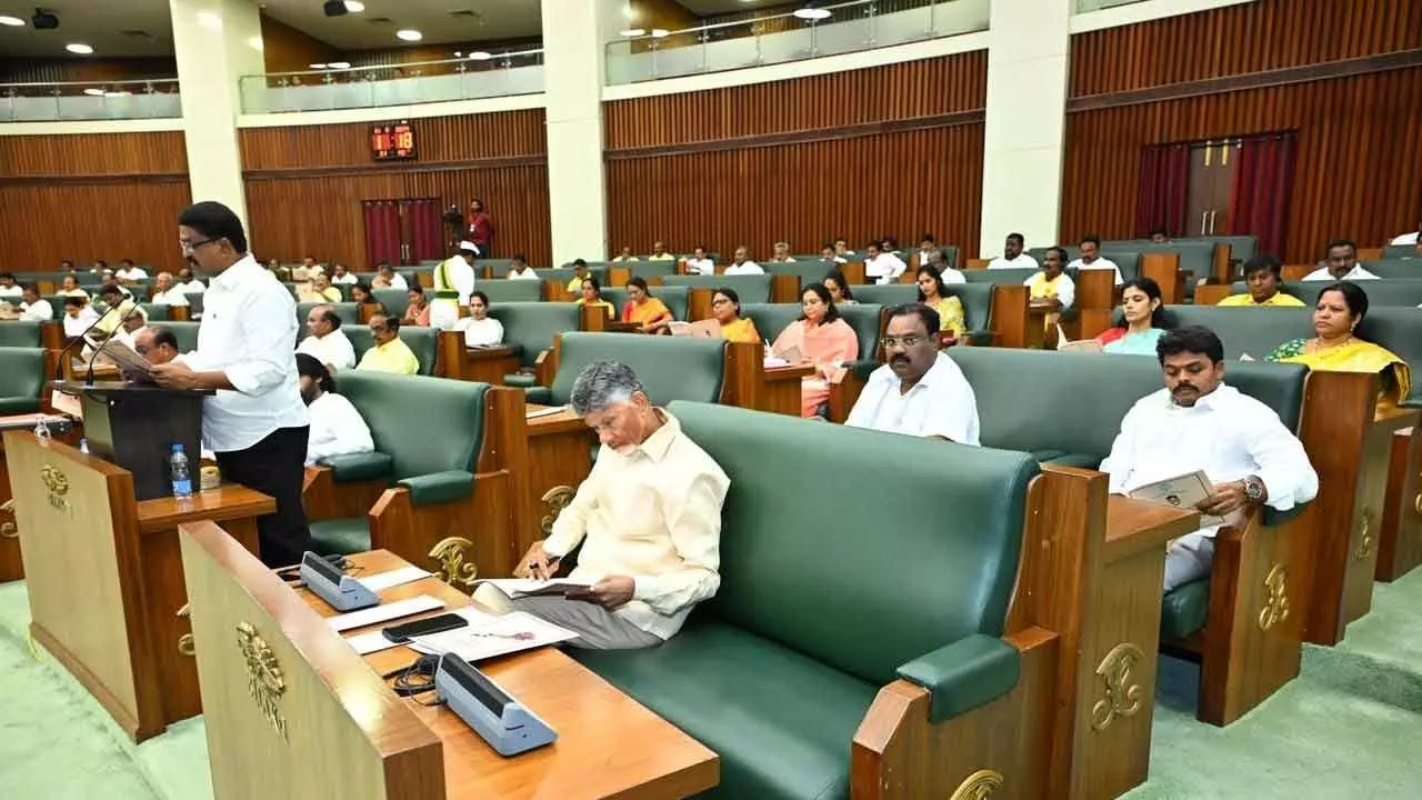 Andhra Pradesh Govt Presents Rs 2.94L Crore Budget For FY25 Andhra Pradesh Govt Presents Rs 2.94L Crore Budget For FY25