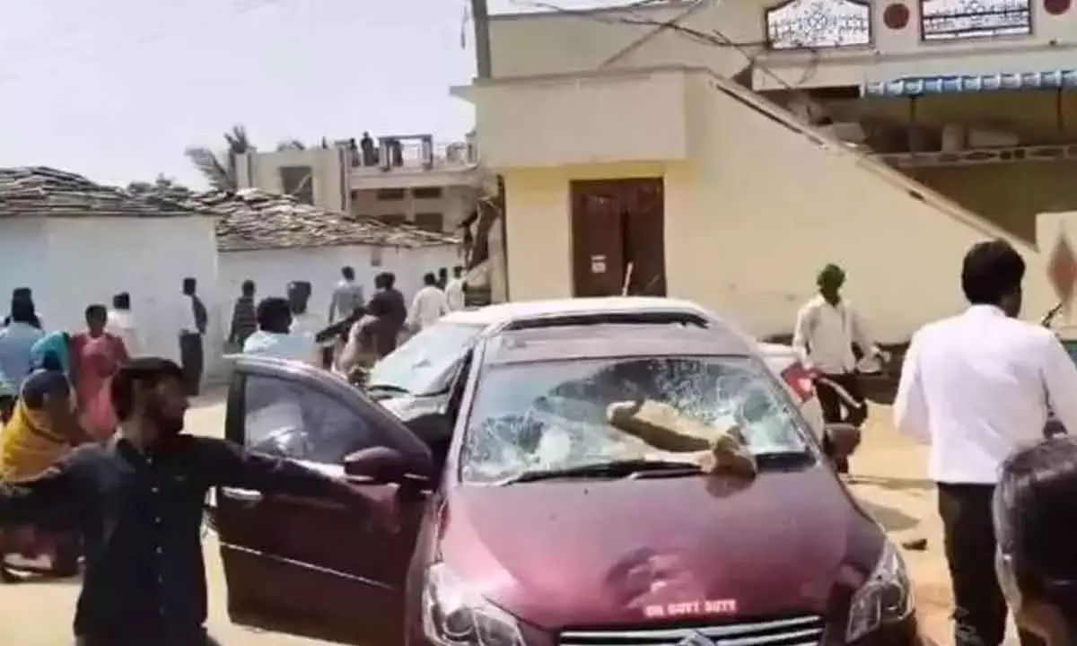 55 Arrested For Attacking Officials In Vikarabad