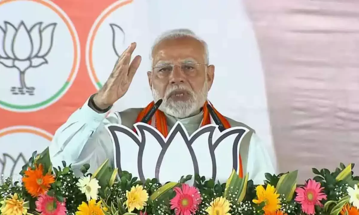 JMM-Cong-RJD Looted Funds Sent By Centre For Jharkhand: PM Modi