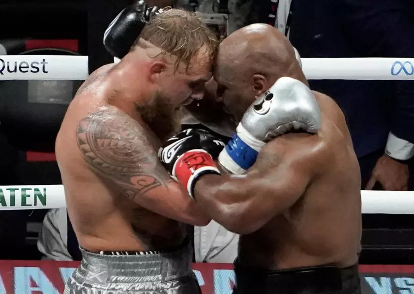 At 58, boxing legend Mike Tyson rivals Jake Paul in professional bout