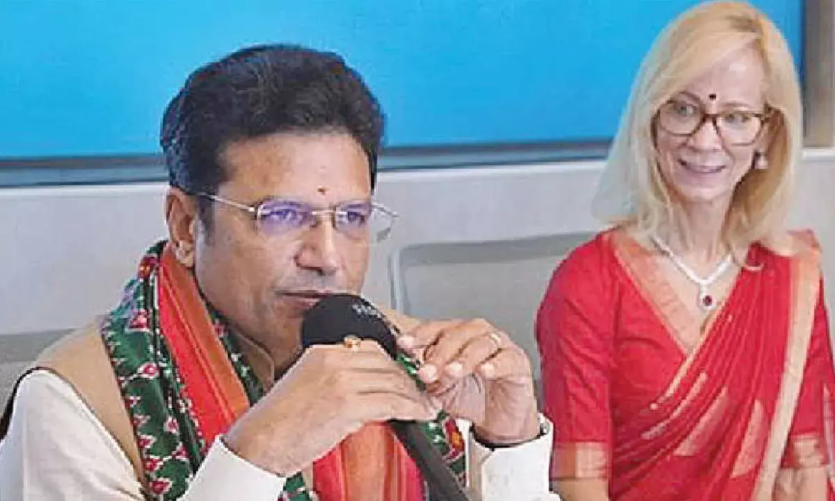 Hyd emerging as global hub for innovation: Sridhar Babu