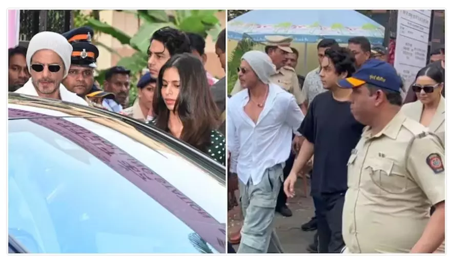 Shah Rukh Khan Votes in Mumbai with Family During Maharashtra Elections