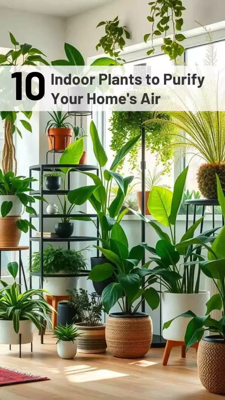 10 Indoor Plants to Purify Your Homes Air!
