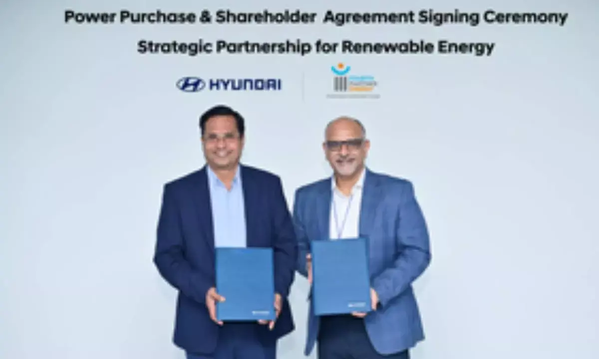 Hyundai Motor India to set up 2 renewable energy plants for Rs 38 crore