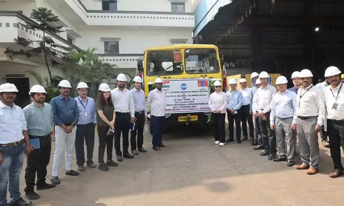 MEIL Exports Mega Vessel For Mongol Refinery Project