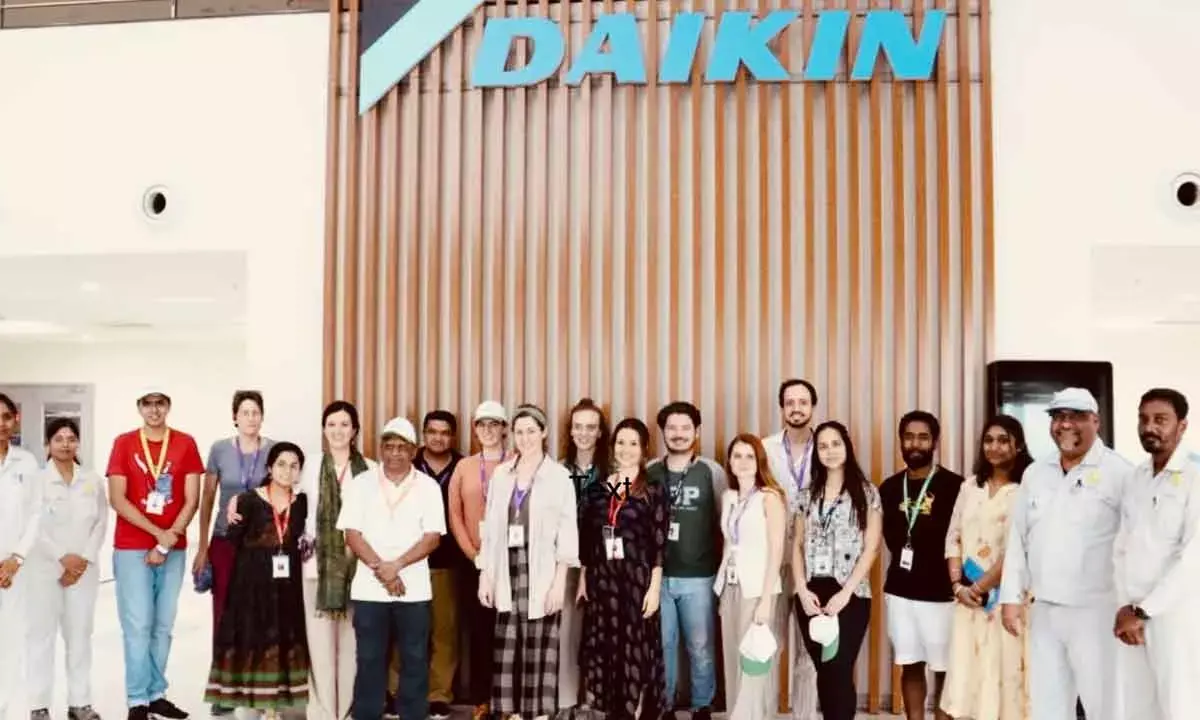 Jagriti Yatra Delegates Visit Sri City