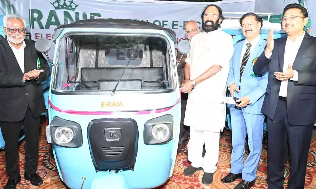 T’gana To Push For E-Buses, E-Autos: Uttam Kumar Reddy