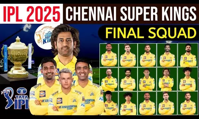 CSK’s Power-Packed Squad for IPL 2025: Full Players List & Big Auction Surprises