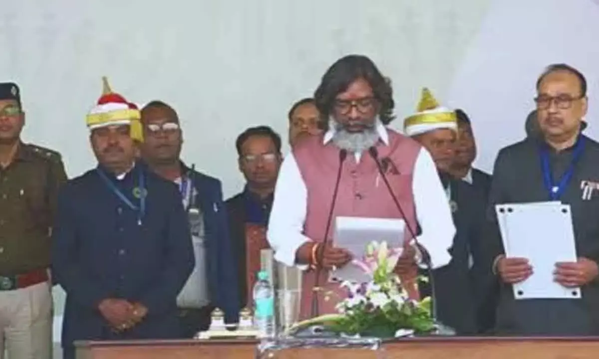 Hemant Soren Takes Oath As Jharkhand’s CM For 4th Time