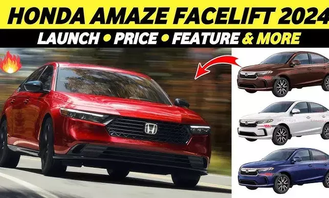 Best Sedan Car: Honda Amaze Facelift Launch Date Set for Next Week