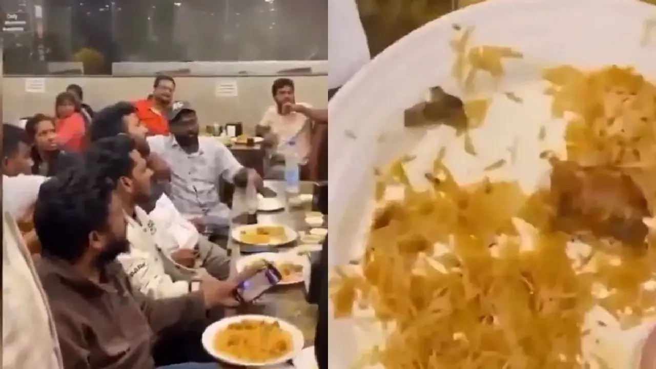Shocking discovery: Cigarette butts found in Hyderabad diner’s chicken biryani, sparks outrage
