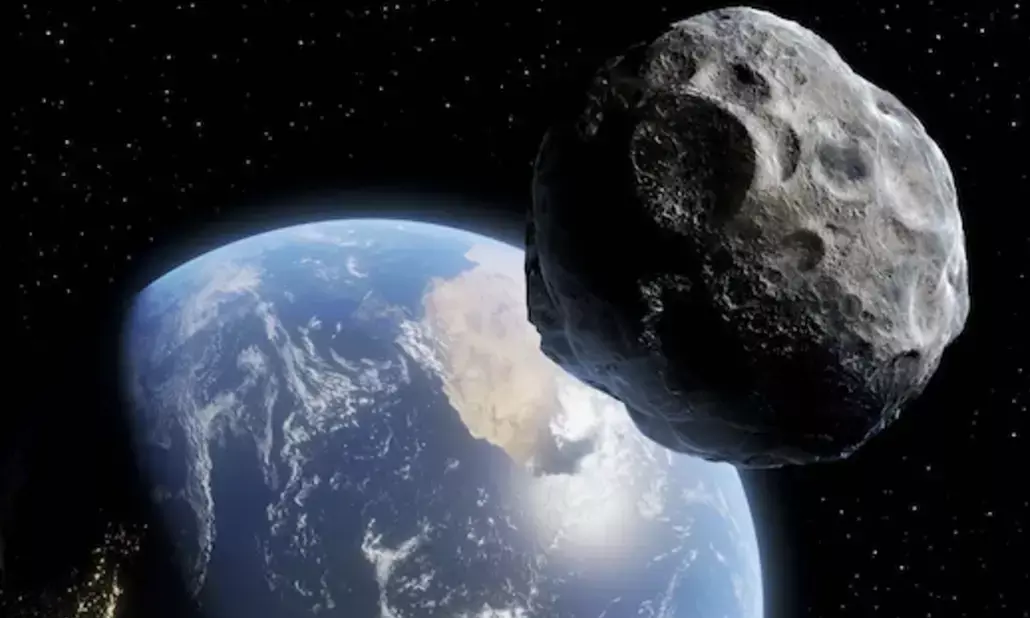 Asteroid on collision course with Earth tonight