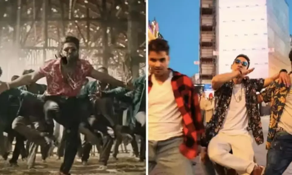 Central London streets light up with a desi disco flash mob to Allu Arjun’s Pushpa 2 hits