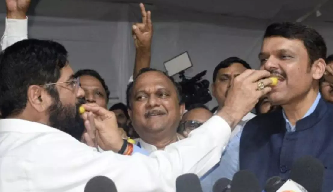 Devendra Fadnavis meets Eknath Shinde ahead of Mahayuti Government Swearing-In Devendra Fadnavis meets Eknath Shinde ahead of Mahayuti Government Swearing-In
