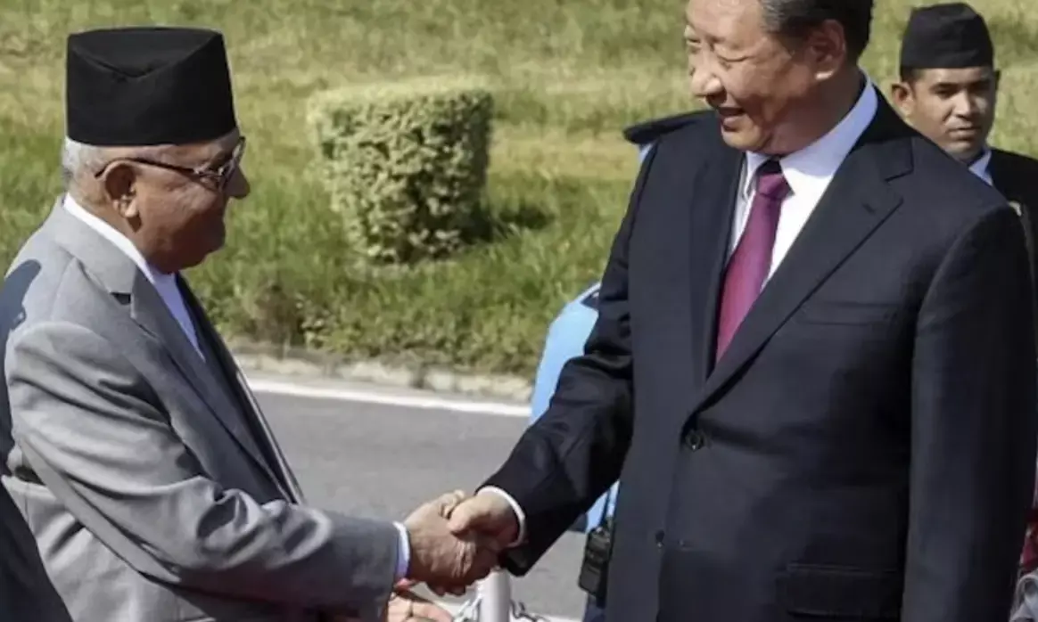 Nepal signs belt and road initiative cooperation agreement with China during PM Oli’s visit