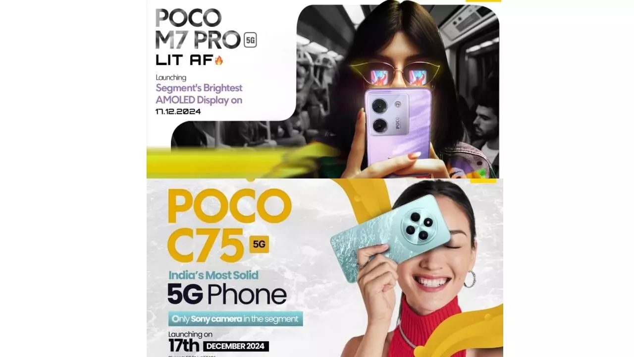 POCO teases launch of M7 Pro and C75 with segment’s leading display and camera POCO teases launch of M7 Pro and C75 with segment’s leading display and camera